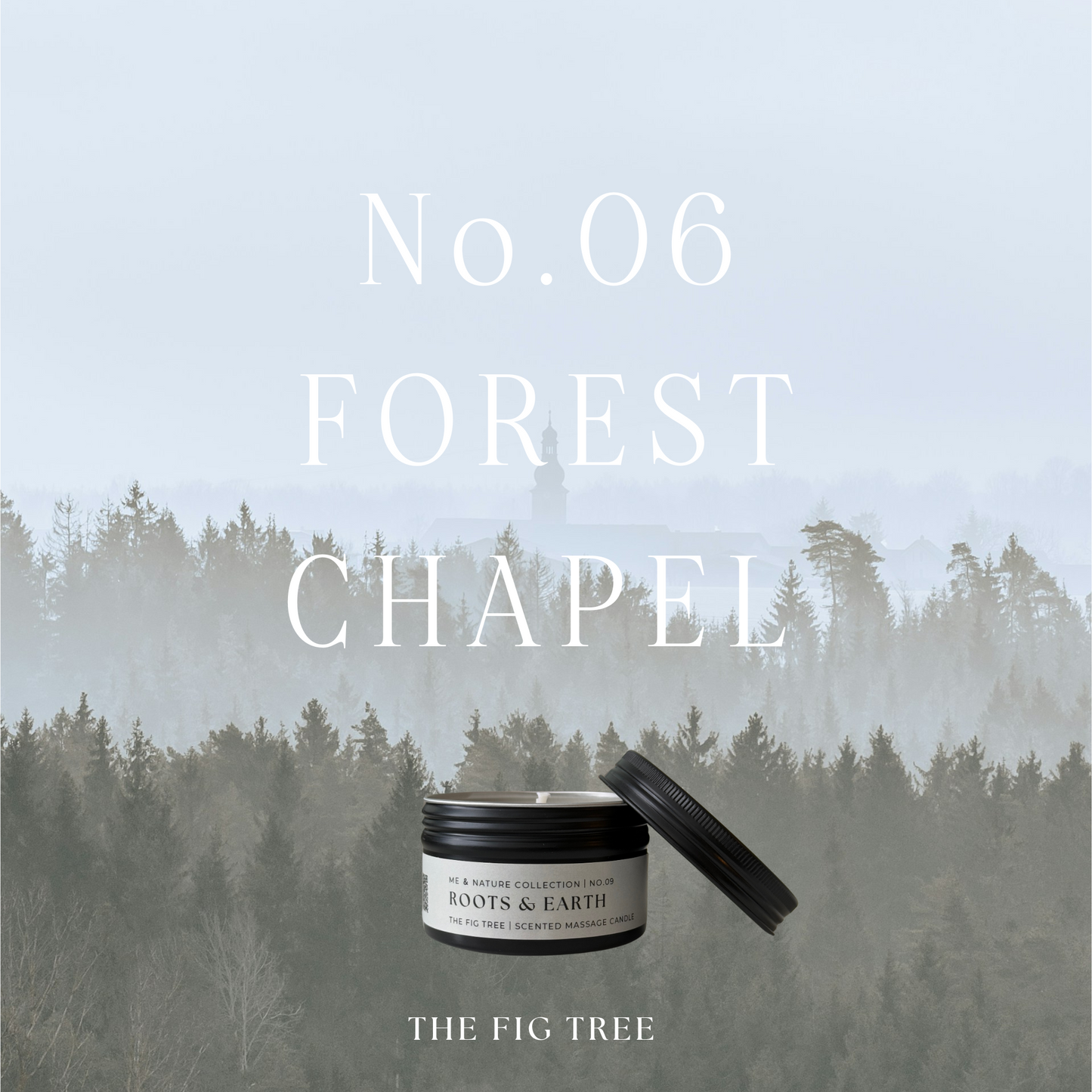 No.06 Forest Chapel 森山教堂|滋潤按摩隨行香氛蠟燭 90g