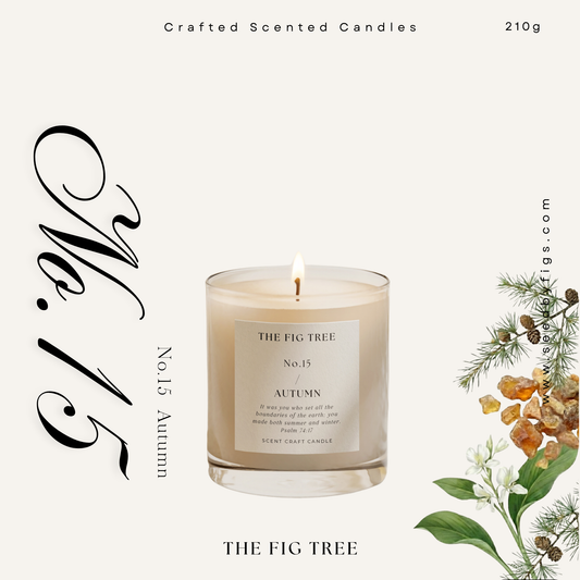 No.15 Autumn 秋|心靈大地香氛蠟燭 210g