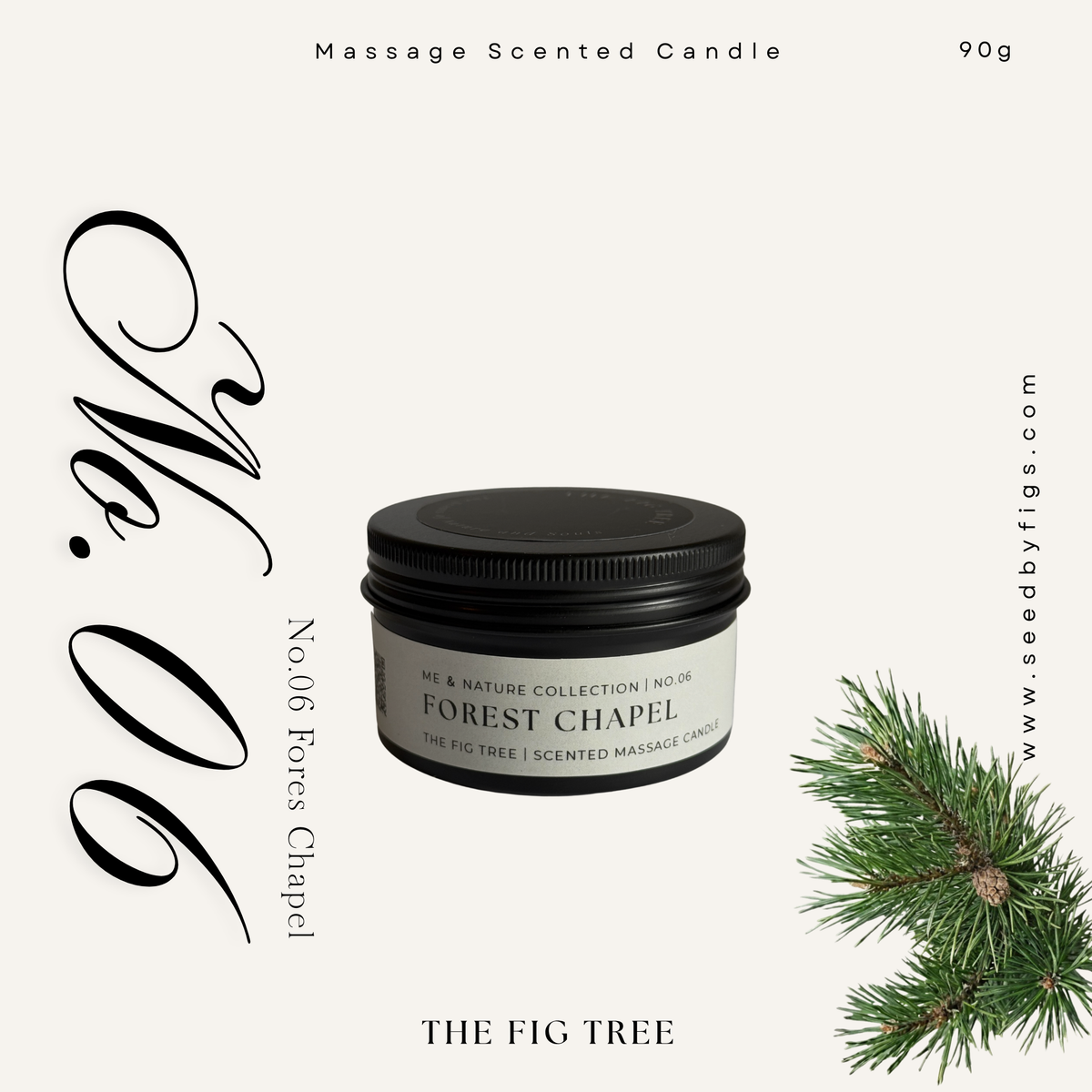 No.06 Forest Chapel 森山教堂|旅行香氛蠟燭 90g