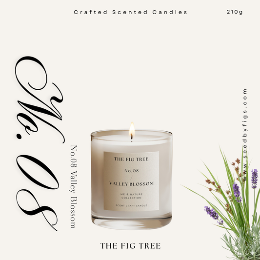 No.08 Valley Blossom 山谷花園｜心靈大地香氛蠟燭 210g