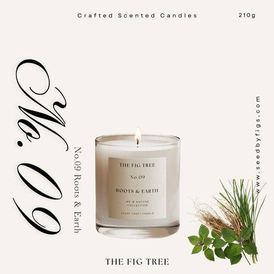 No.09 Roots & Earth  大地根源｜心靈大地香氛蠟燭 210g
