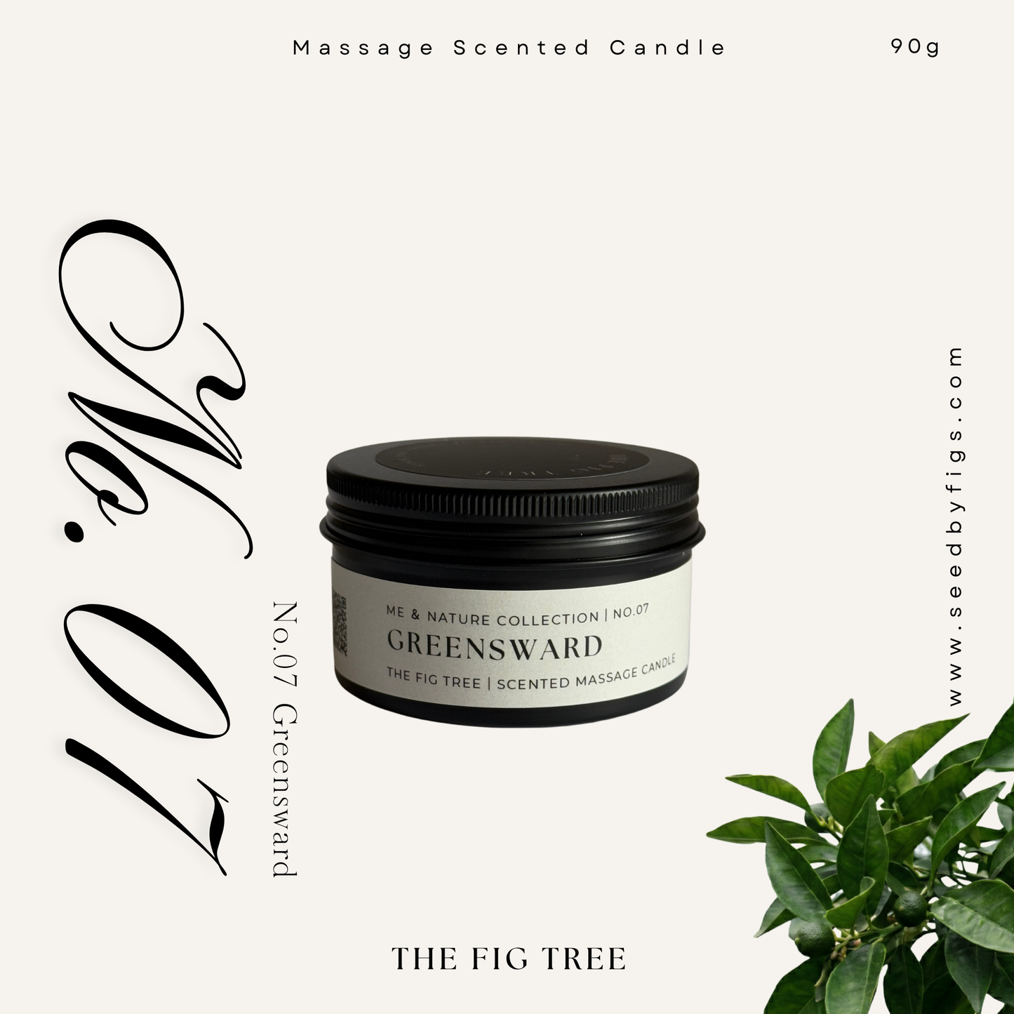 No.07 Greensward 安歇草地｜旅行香氛蠟燭 90g