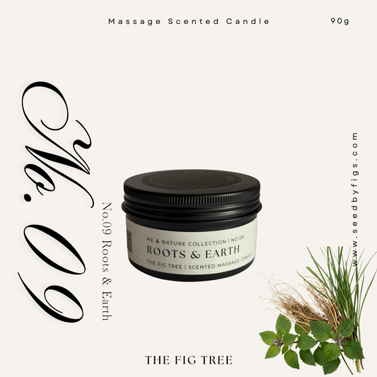 No.09 Roots & Earth  大地根源｜滋潤按摩隨行香氛蠟燭 90g
