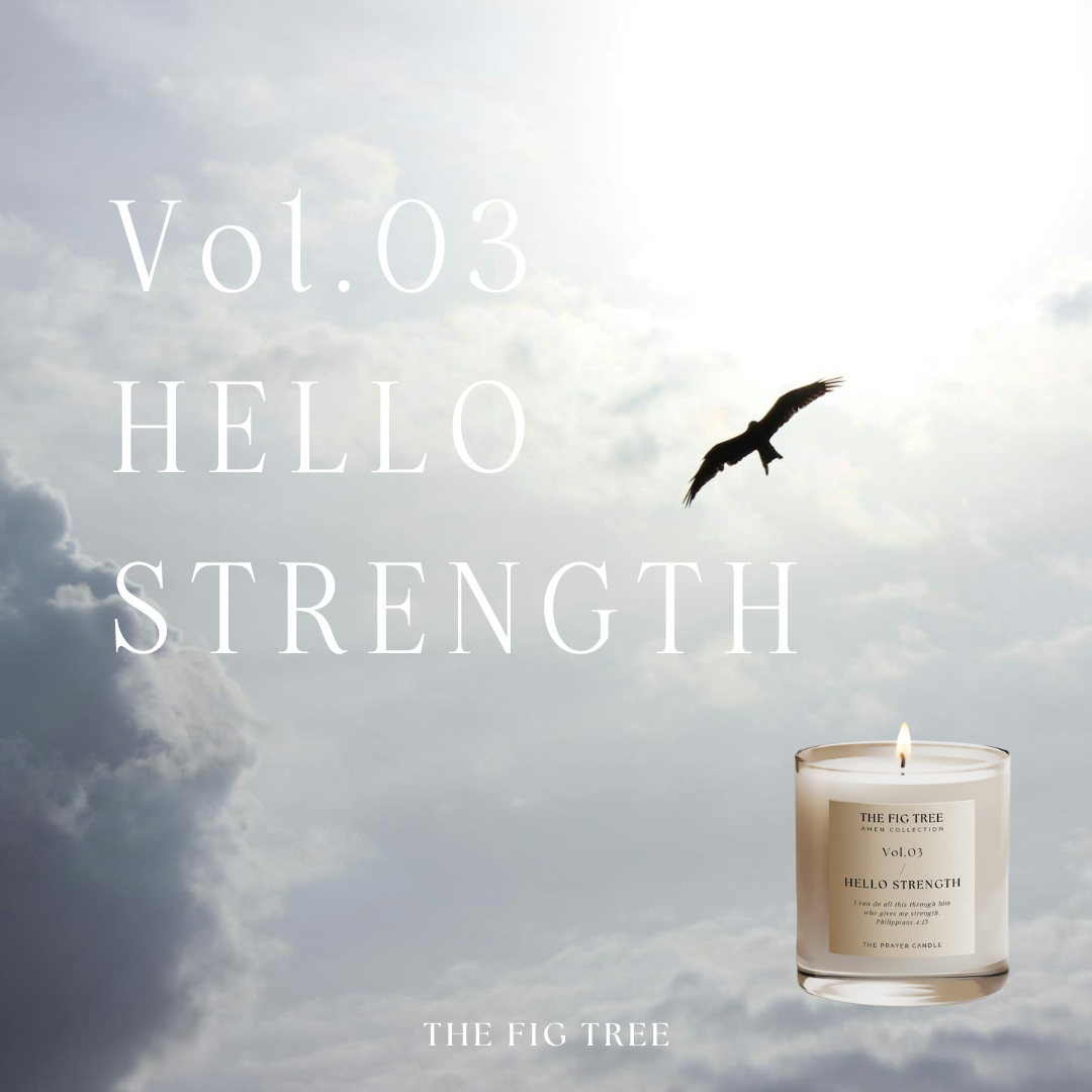 Vol.03 Hello Strength 力量｜祈禱燭光香氛蠟燭 170g