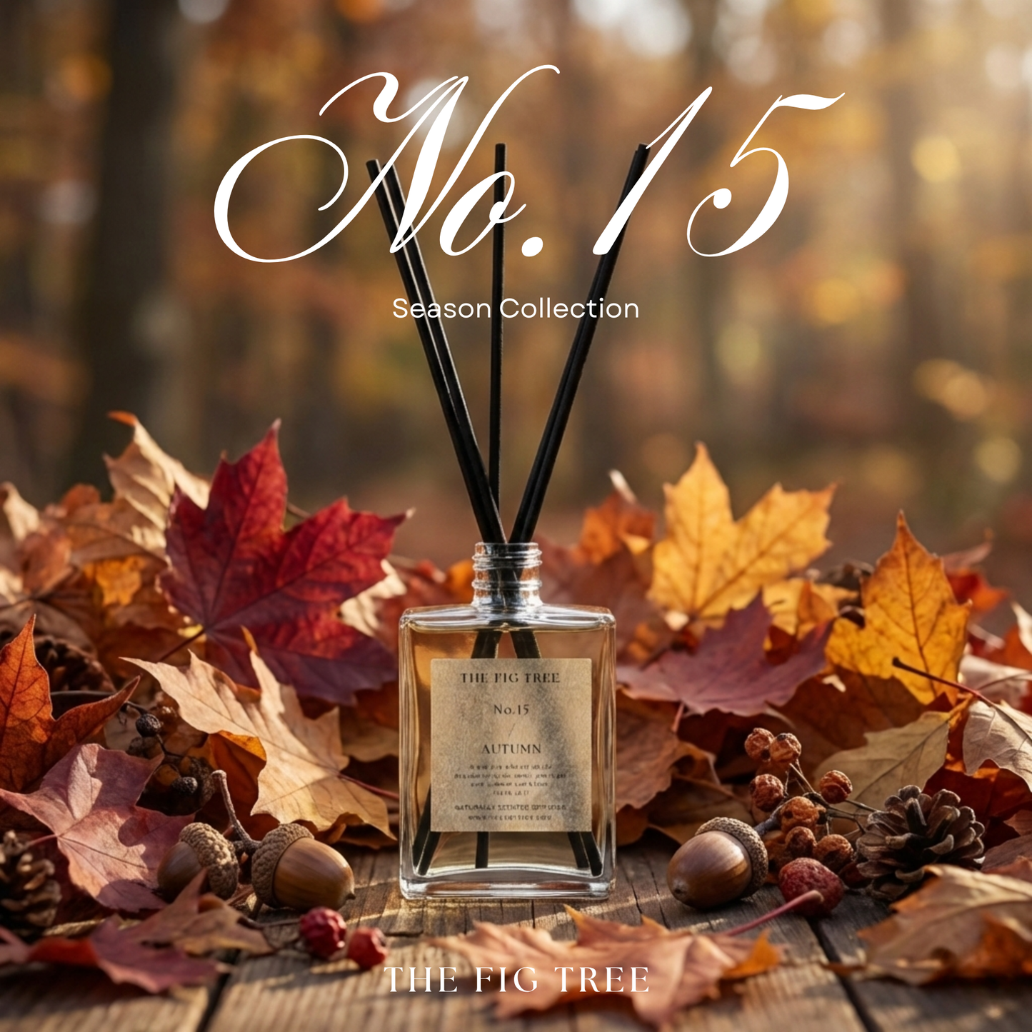 No.15  Autumn 秋｜Naturally Scented Diffuser 大地自然淡香瓶 150ml